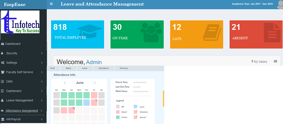 employee attendance management system